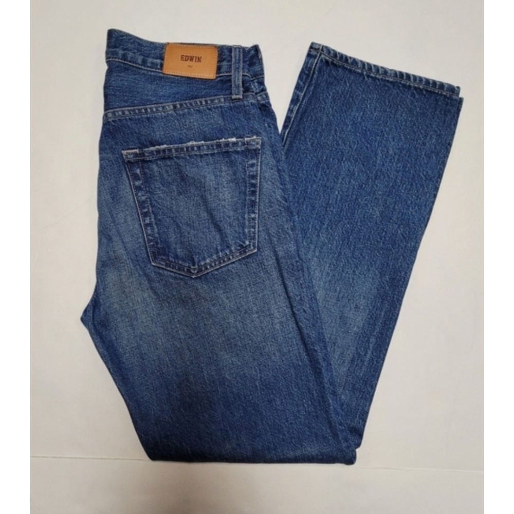 Edwin Kali Straight Ankle Jeans